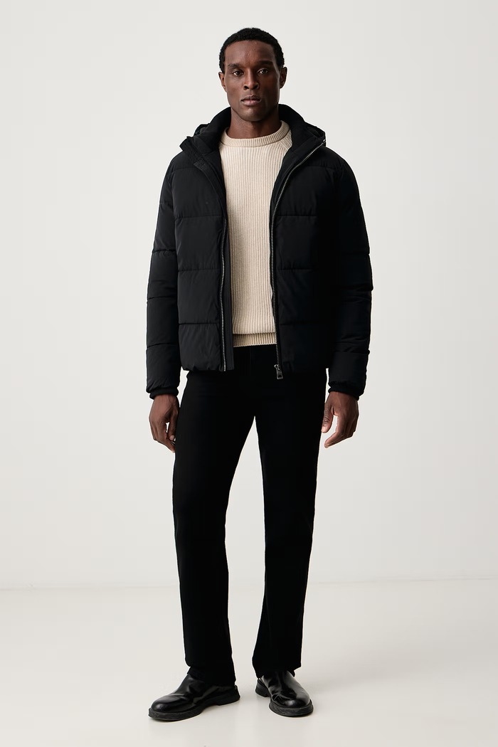 Guess Zimska jakna za muškarce M6BL58.W4170 crna AW26