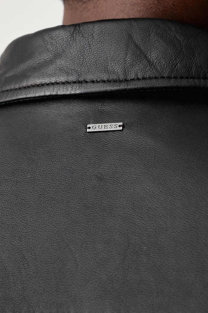 Guess Jakna za muškarce od kože M6BL57.L0159