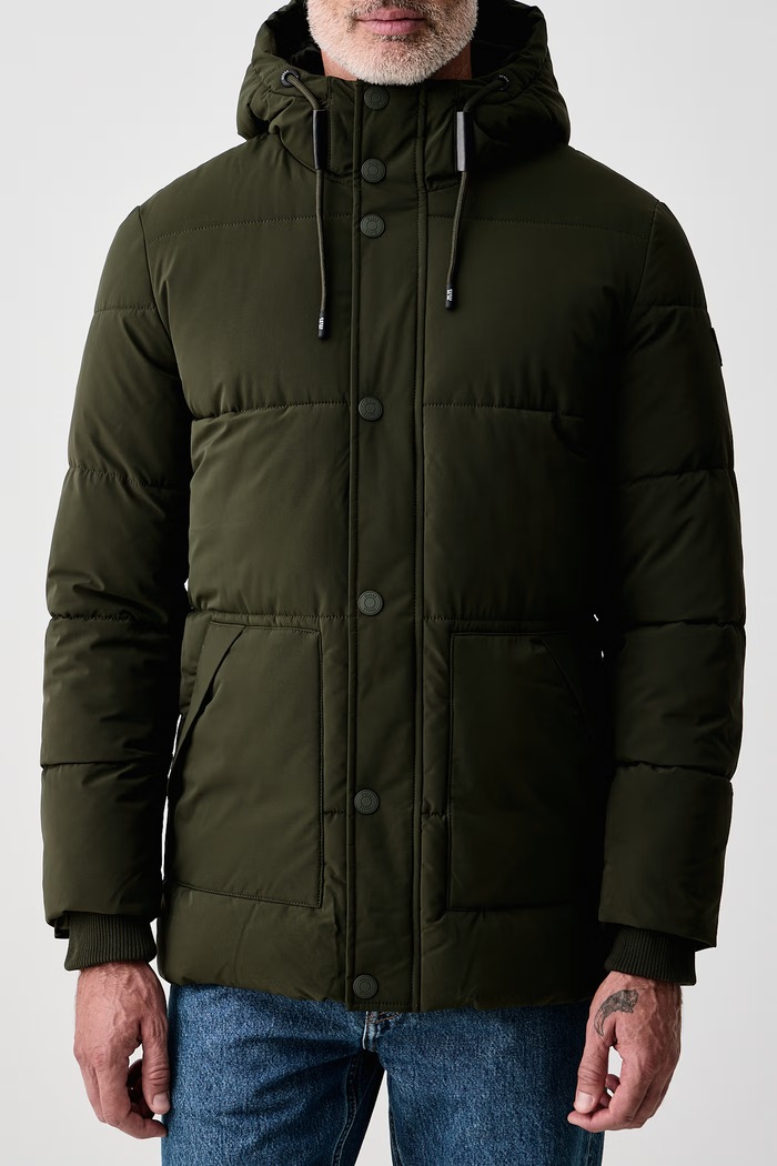 Kurtka pikowana męska Guess M6BL45.W4157 zielony
