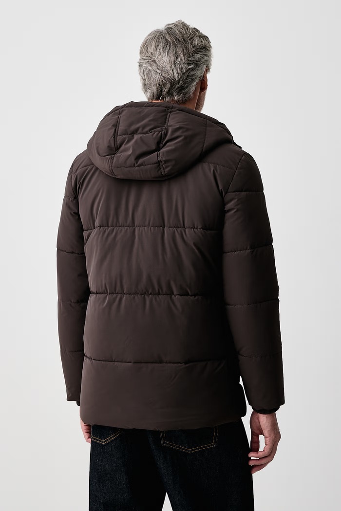 Odzież Guess Kurtka pikowana męska M6BL45.W4157 brązowy