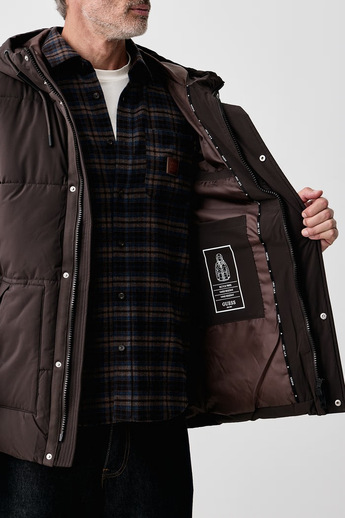 Guess Kurtka pikowana męska M6BL45.W4157