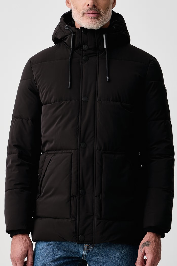 Kurtka pikowana męska Guess M6BL45.W4157 czarny