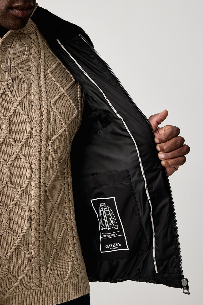 Guess Krátka bunda pánska M6BL23.W4134