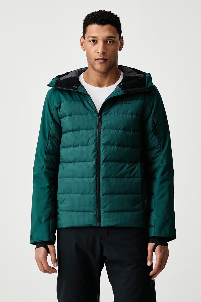 Peak Performance Kurtka narciarska męska Shred turkusowy G80489060