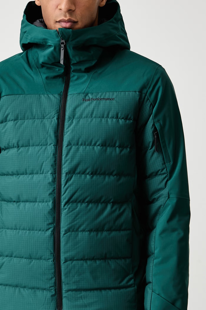 Kurtka narciarska męska Shred Peak Performance G80489060 turkusowy