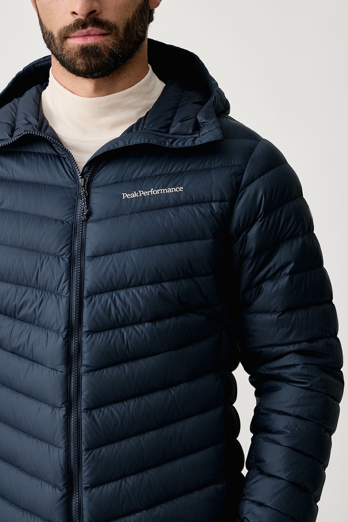 Kurtka puchowa męska Frost Down Peak Performance G80526010 granatowy