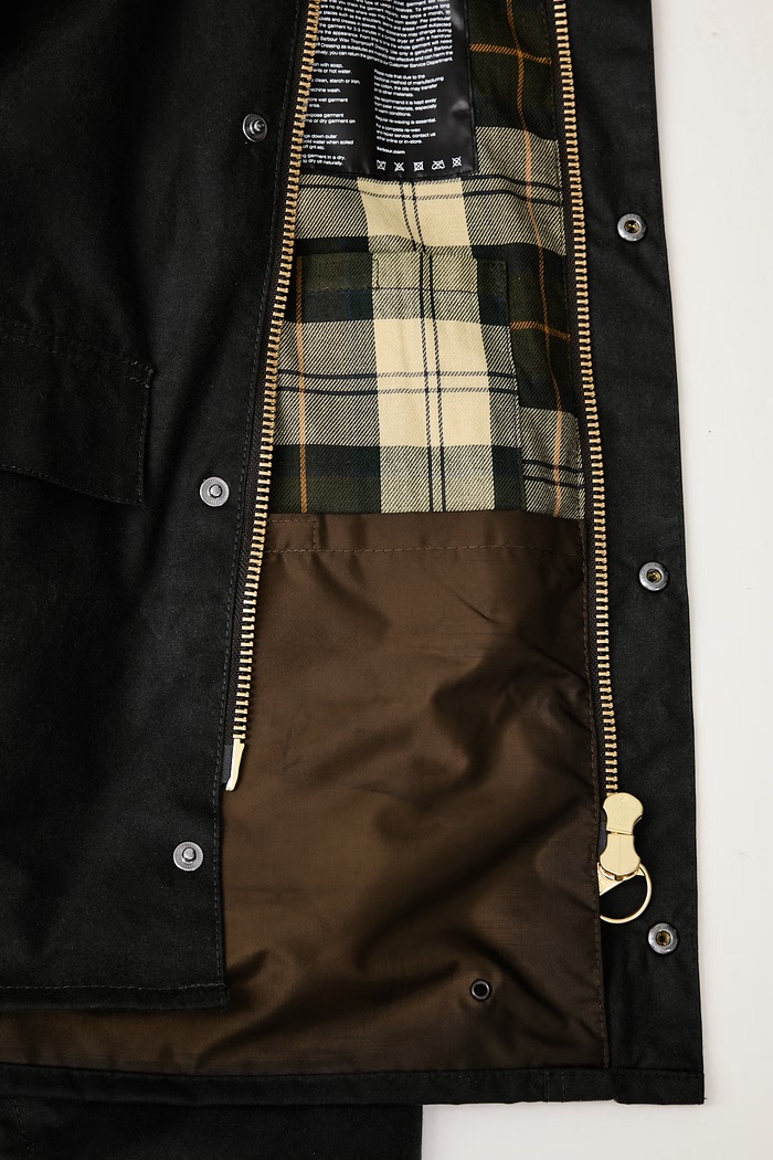 Barbour Spey Wax Jacket krótka kurtka damska bawełniana MWX1212SG51