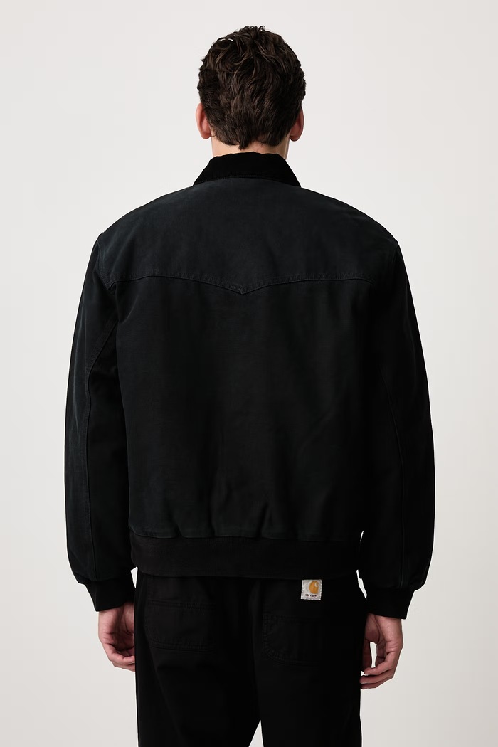 OG Santa Fe kurtka bawełniana męska Carhartt WIP I037056.00E4O czarny