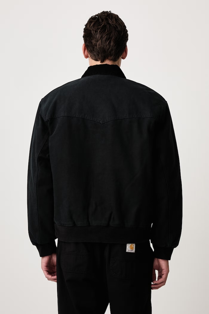 OG Santa Fe kurtka bawełniana męska Carhartt WIP I037056.00E4O czarny