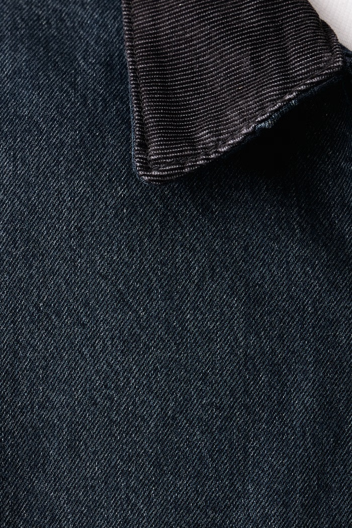 Bunda dámska bavlnená CASTRO FULL ZIP LINED Levi's tmavomodrá 007WJ