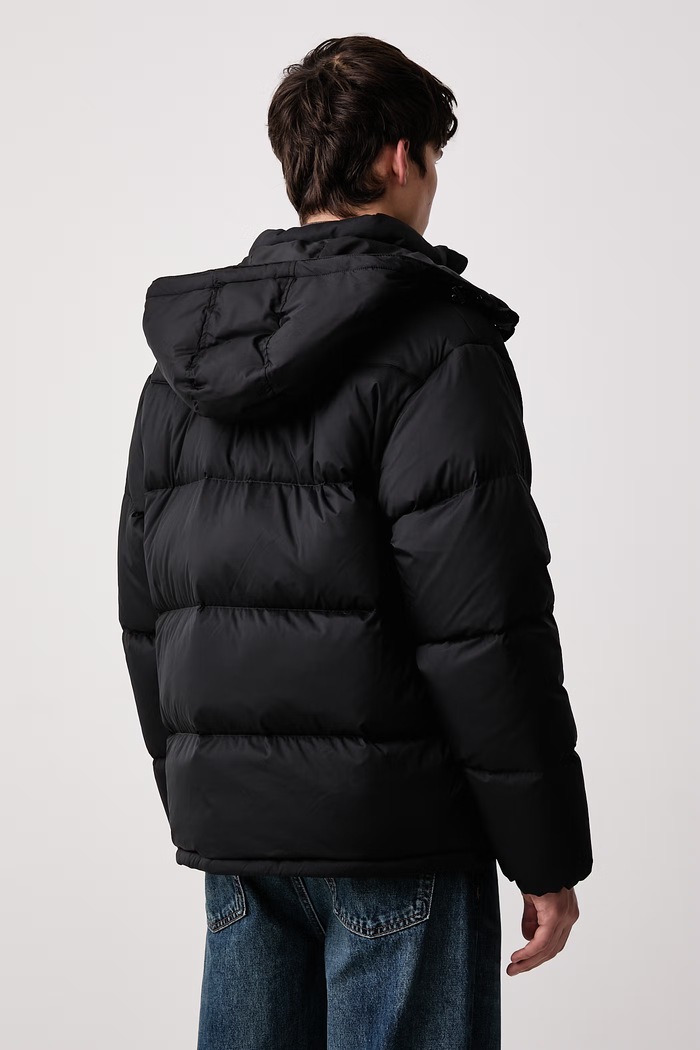 Oblečenie Levi's Páperová bunda pánska ROCKWELL HOODED 007SP čierna