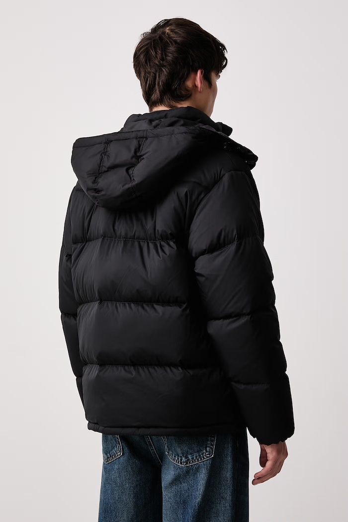 Oblečenie Levi's Páperová bunda pánska ROCKWELL HOODED 007SP čierna
