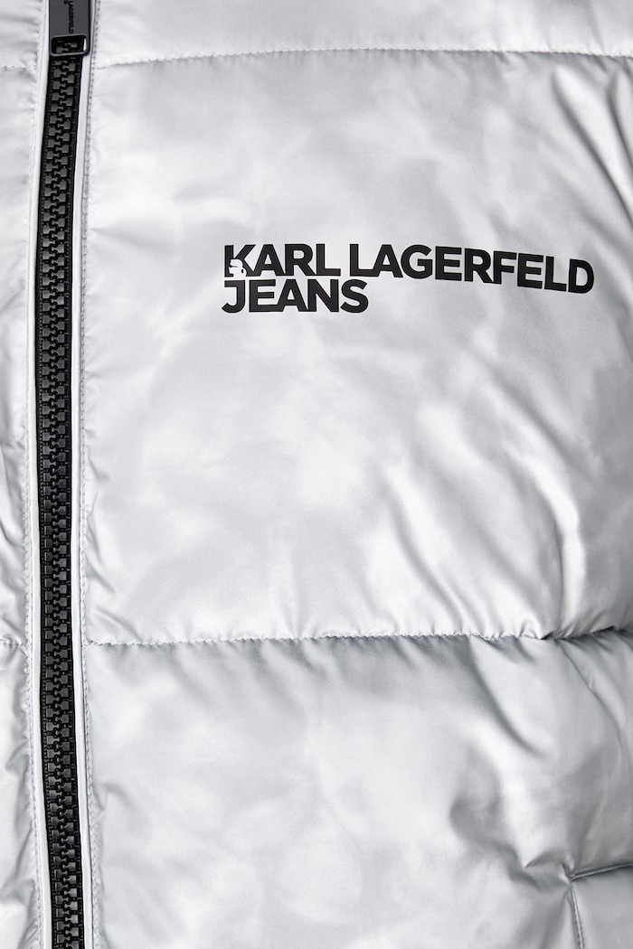 Bunda pánska Karl Lagerfeld Jeans sivá B4M15032