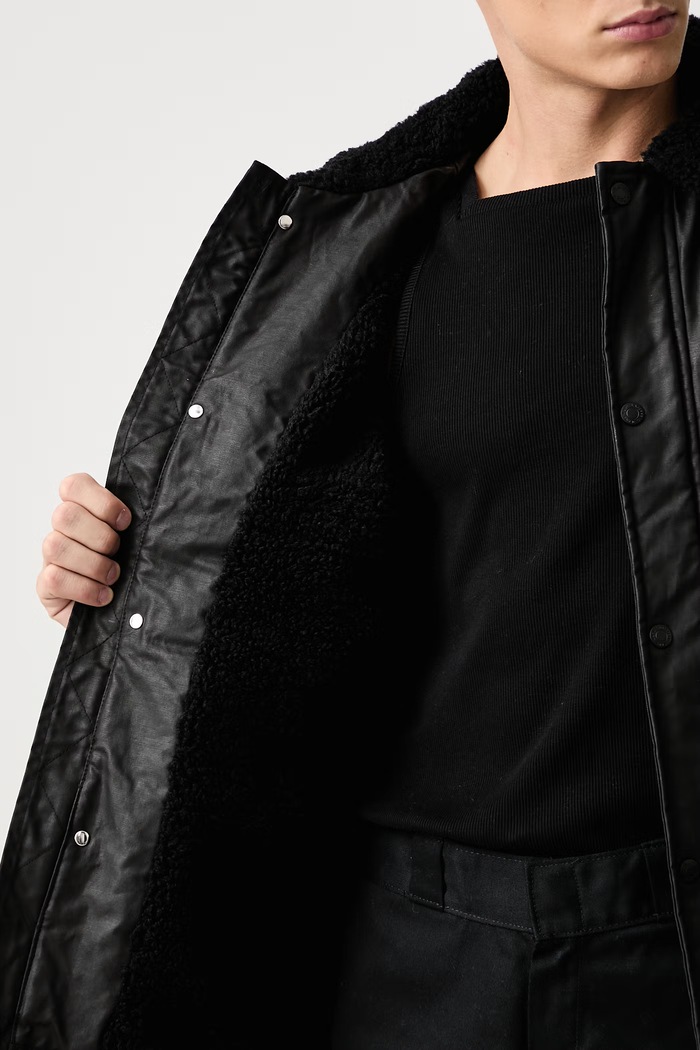 Karl Lagerfeld Jeans Přechodová bunda pánská voskovaná B4M14022
