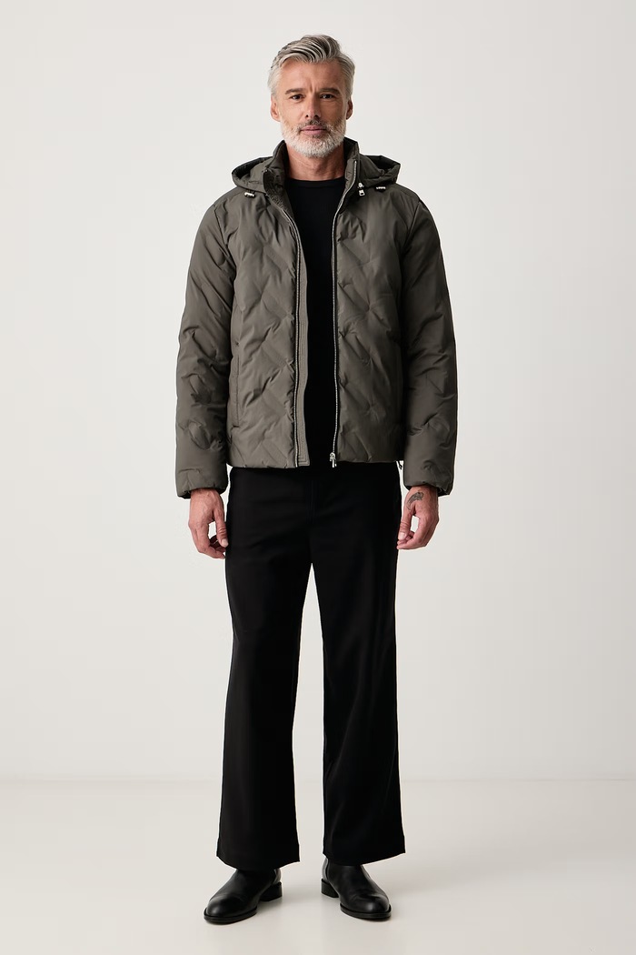 Baldessarini Krótka kurtka męska B2.50148.4140 szary AW26