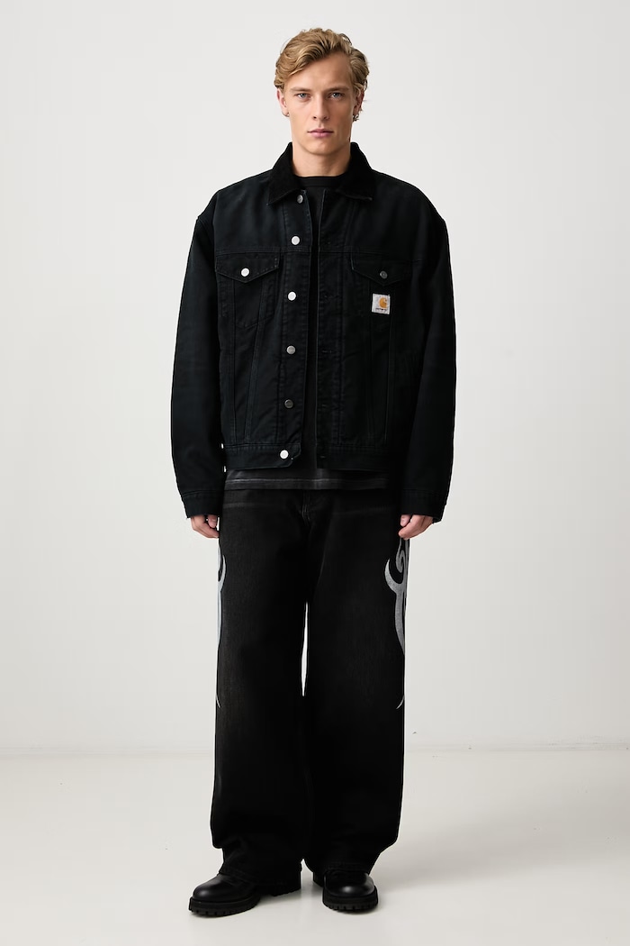 Carhartt WIP OG Trucker Jacket short jacket cotton Men's I037058 black AW26