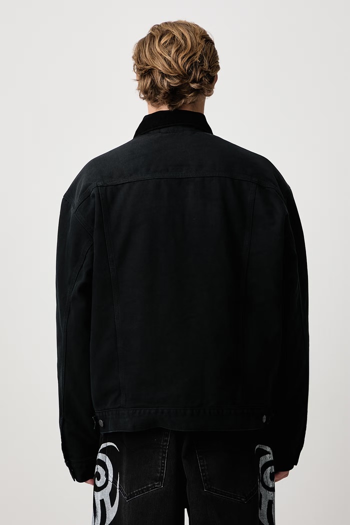 Clothing Carhartt WIP OG Trucker Jacket short jacket cotton Men's I037058 black