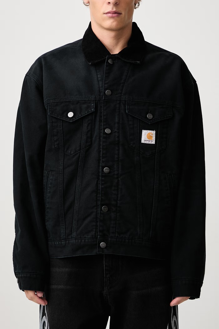 OG Trucker Jacket short jacket cotton Men's Carhartt WIP black I037058