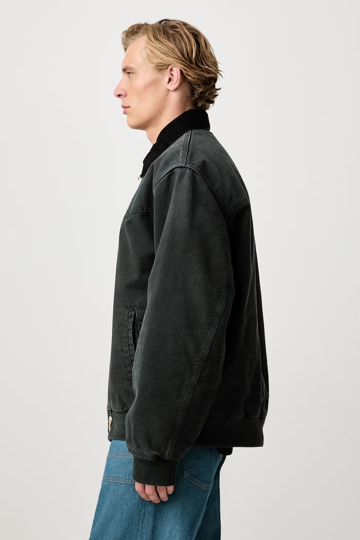 OG Santa Fe Jacket krótka kurtka bawełniana męska Carhartt WIP I037056 zielony