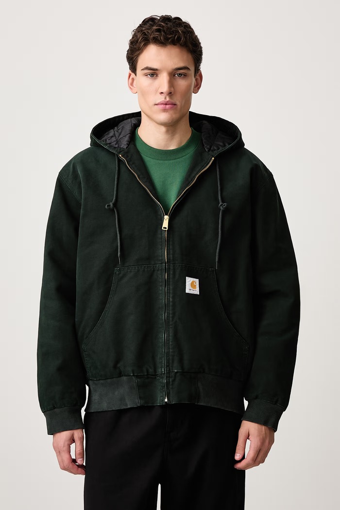 Carhartt WIP OG Active Jacket short jacket cotton Men's green I037584