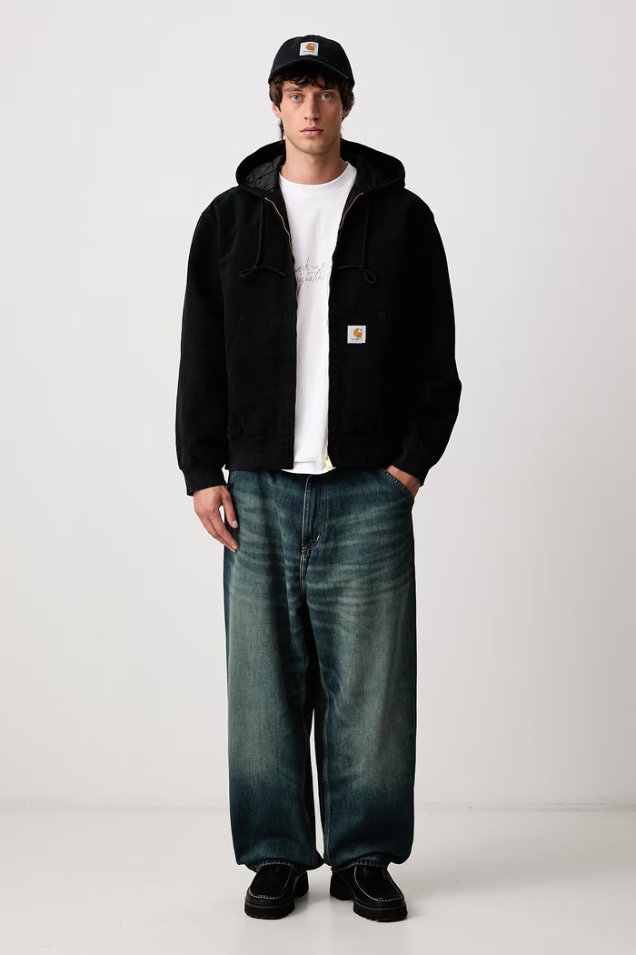 Carhartt WIP OG Active Jacket коротка куртка бавовняна чоловіча I037584 чорний AW26