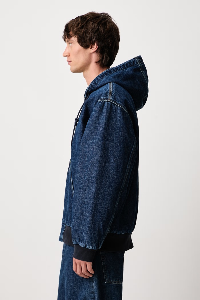 OG Active Jacket kurtka przejściowa jeansowa męska Carhartt WIP I037581 niebieski