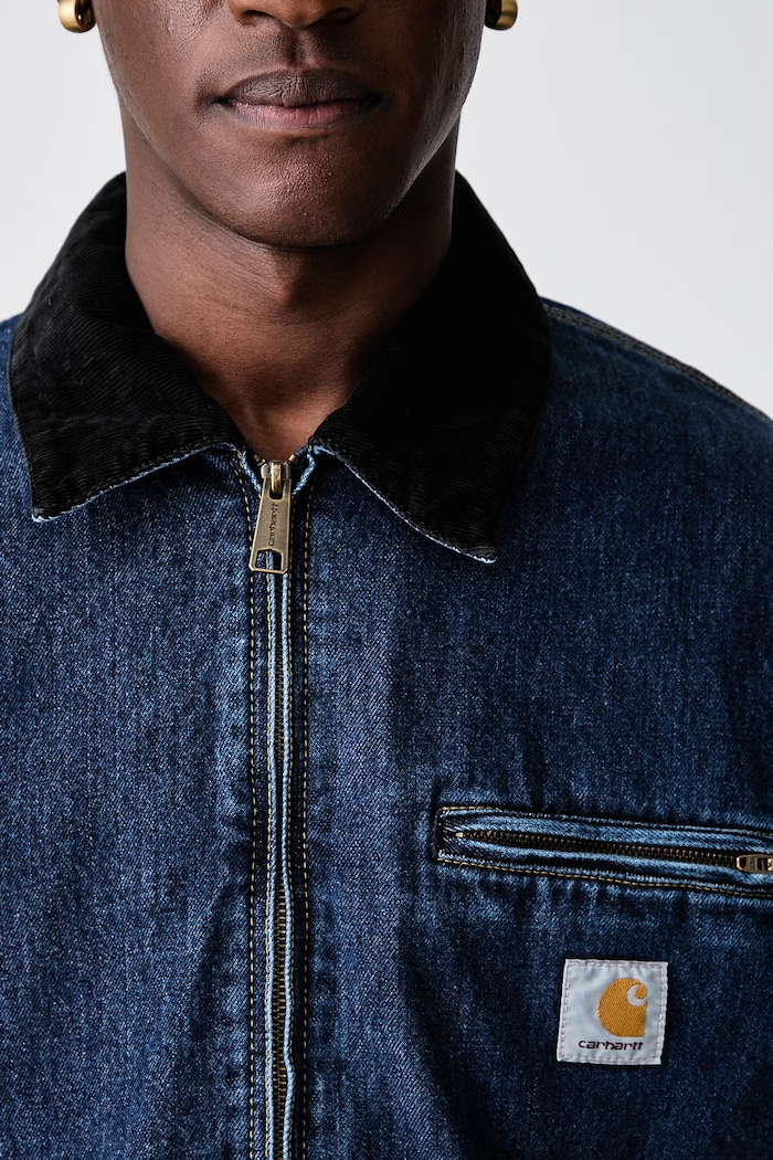 Carhartt WIP OG Detroit Jacket giacca corta in jeans da uomo I037535