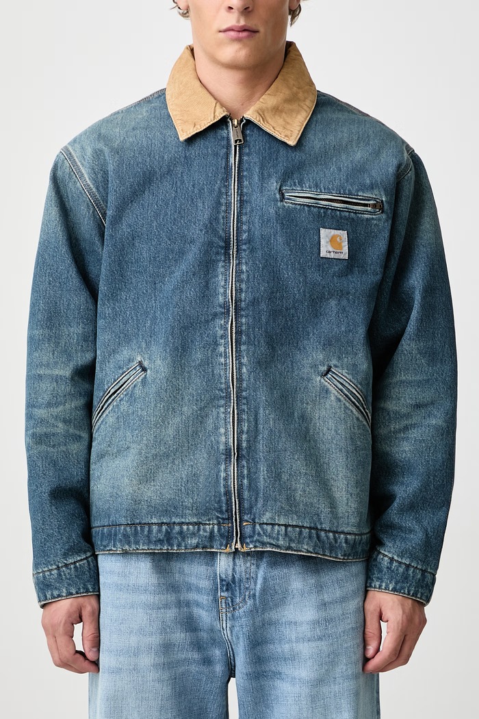 OG Detroit Jacket krótka kurtka jeansowa męska Carhartt WIP niebieski I037535