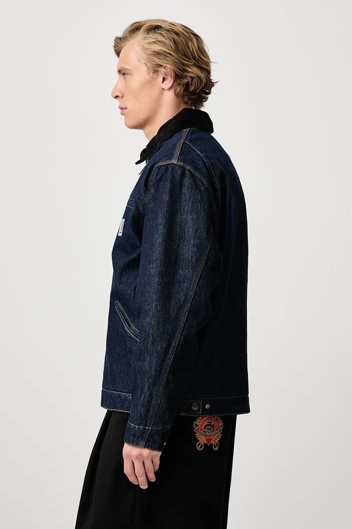 OG Detroit Jacket krótka kurtka jeansowa męska Carhartt WIP I037535 niebieski