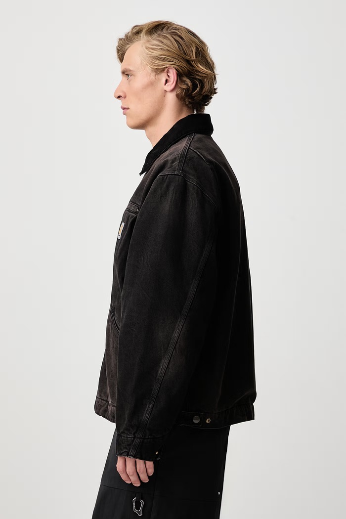 OG Detroit Jacket krótka kurtka jeansowa męska Carhartt WIP I037535 czarny
