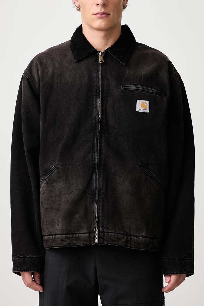 OG Detroit Jacket krótka kurtka jeansowa męska Carhartt WIP czarny I037535