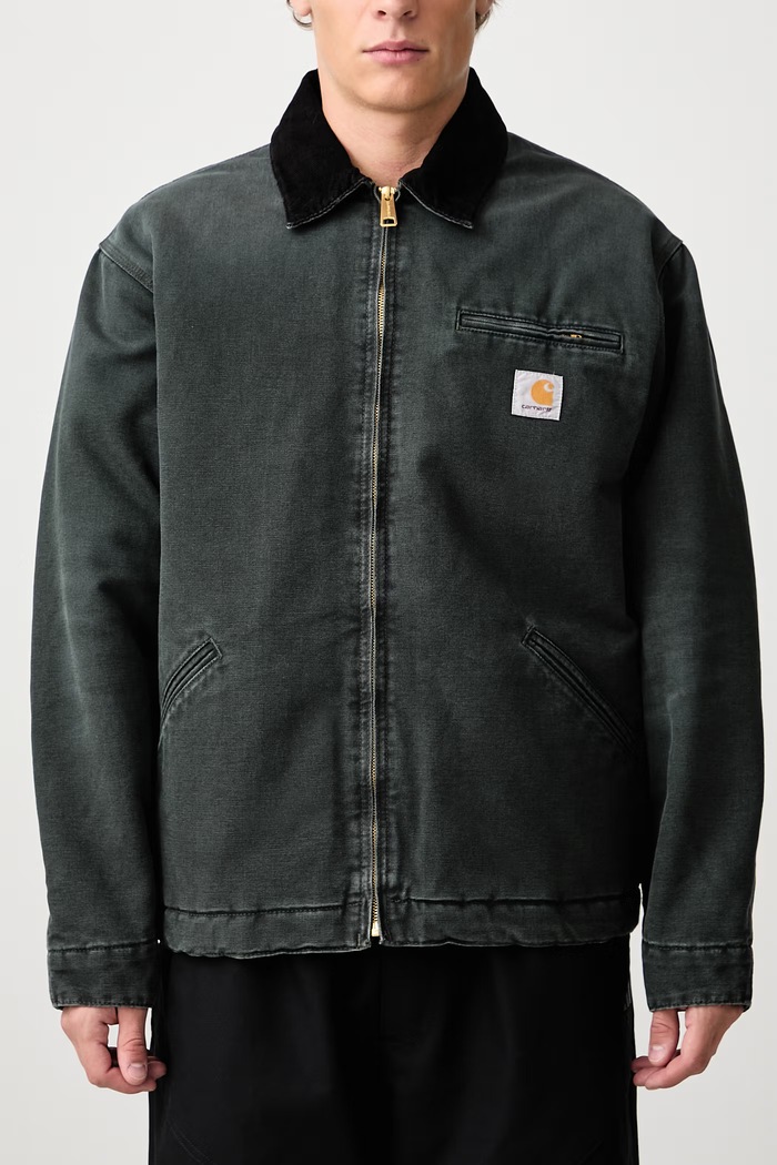 OG Detroit Jacket krótka kurtka bawełniana męska Carhartt WIP zielony I035614