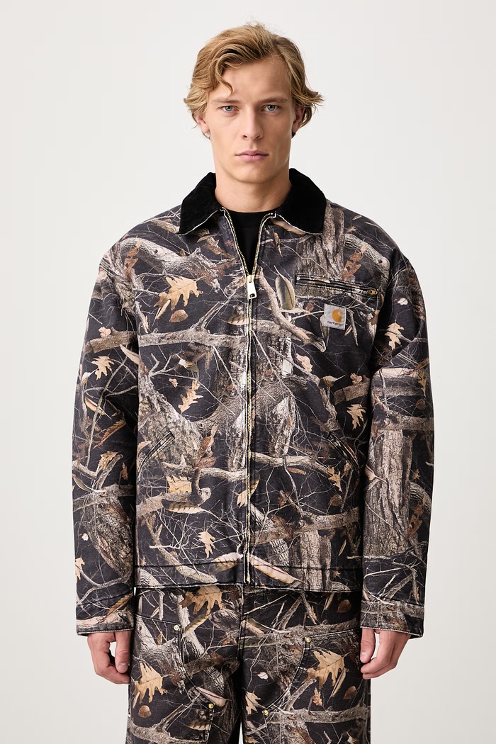 Carhartt WIP OG Detroit Jacket krótka kurtka bawełniana męska multicolor I035614