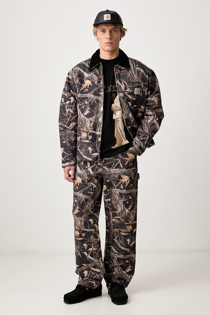 Carhartt WIP OG Detroit Jacket krótka kurtka bawełniana męska I035614 multicolor AW26
