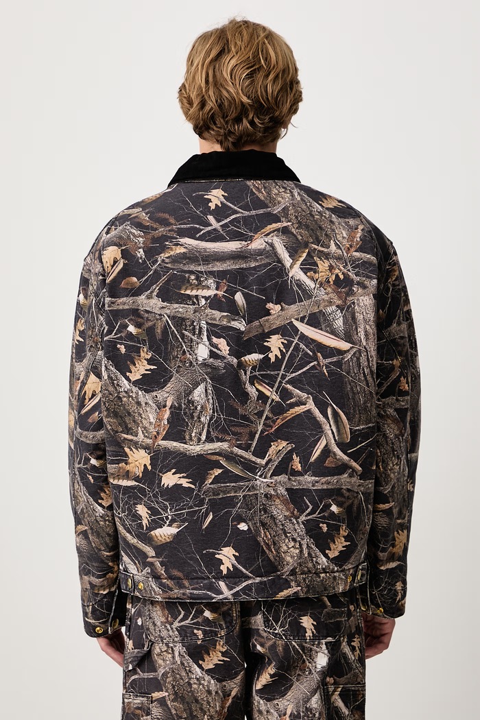 Odzież Carhartt WIP OG Detroit Jacket krótka kurtka bawełniana męska I035614 multicolor