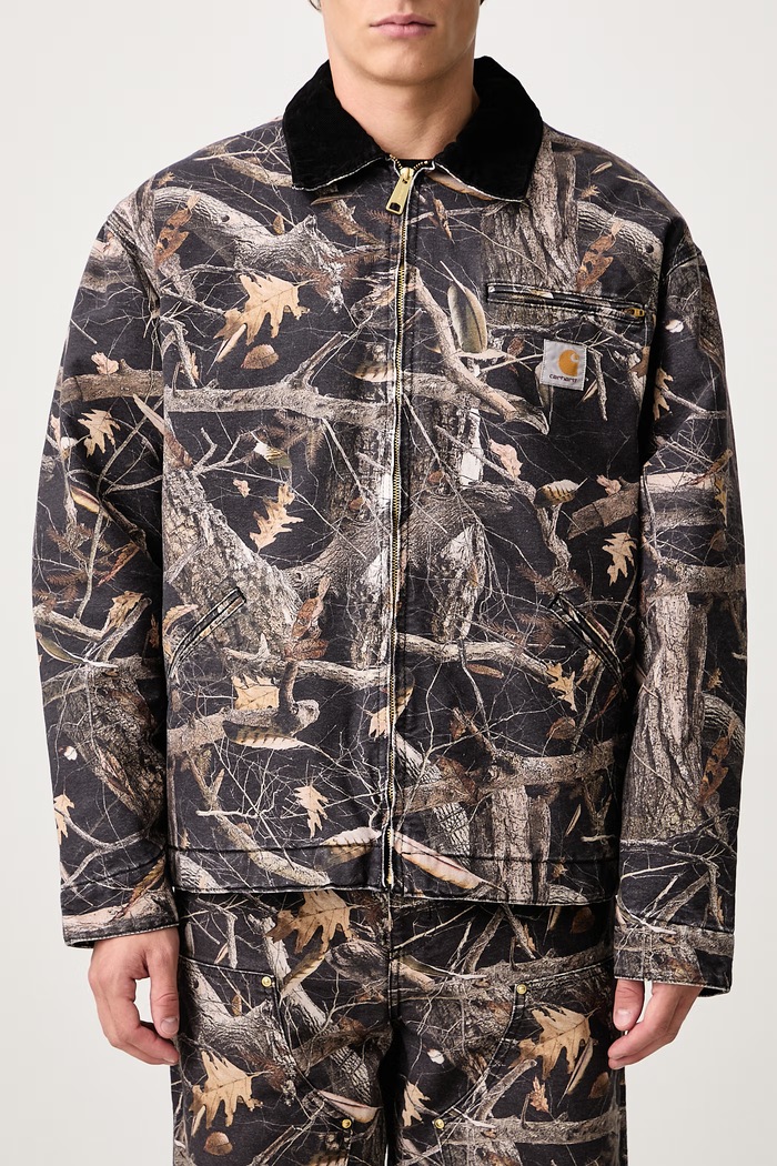 OG Detroit Jacket krótka kurtka bawełniana męska Carhartt WIP multicolor I035614