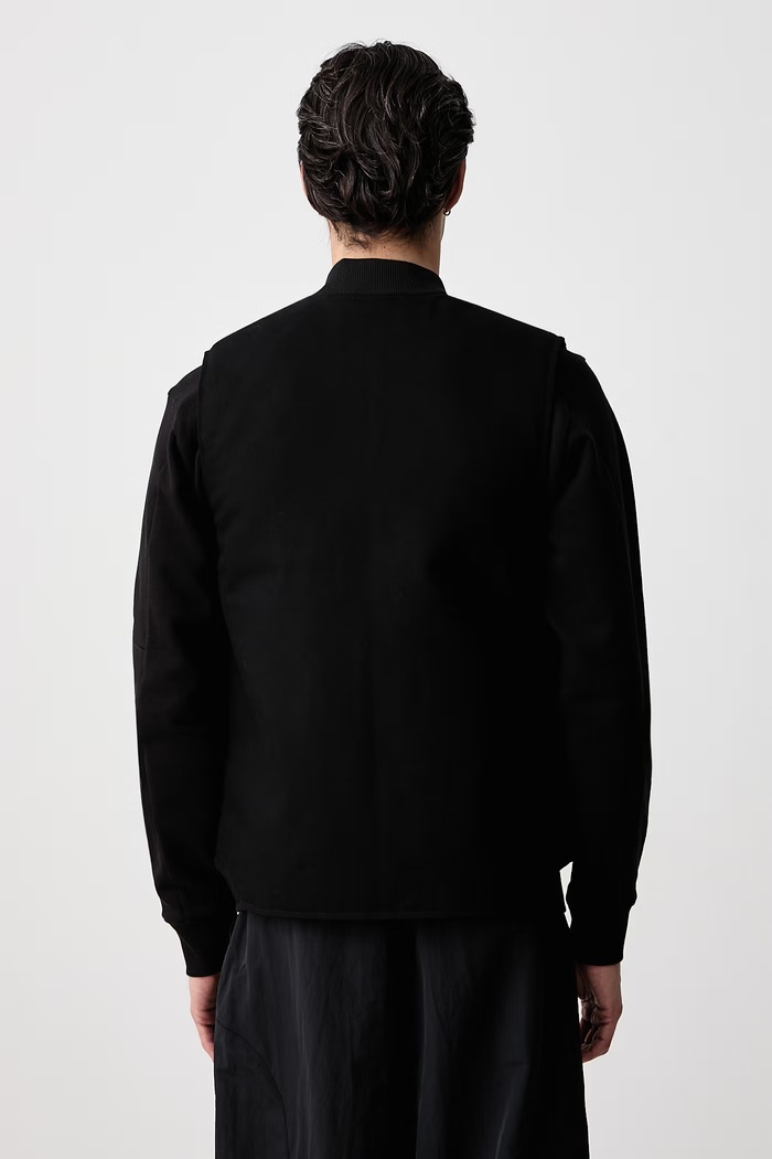 Odzież Carhartt WIP Classic Vest bezrękawnik bawełniany męski I035695 czarny