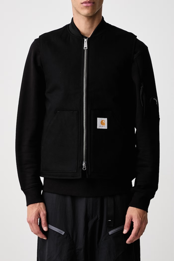 Classic Vest bezrękawnik bawełniany męski Carhartt WIP czarny I035695