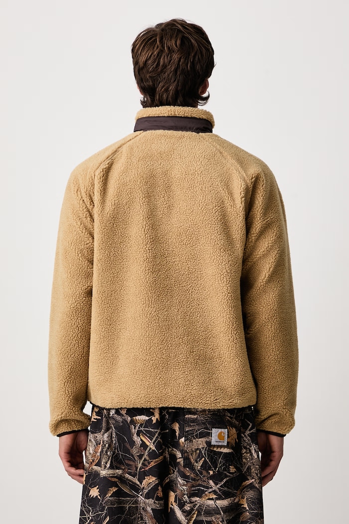 Oblečení Carhartt WIP Prentis Liner rozepínací mikina pánská I035696 béžová