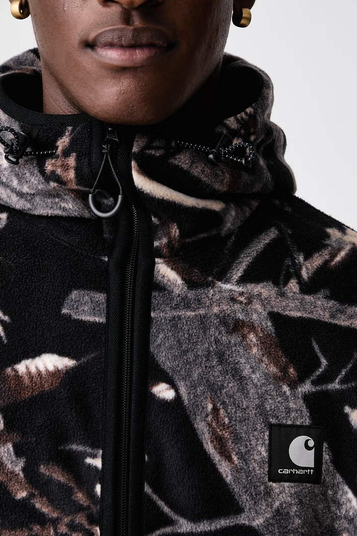 Carhartt WIP Blevin Liner короткая куртка из флиса для мужчин I035310