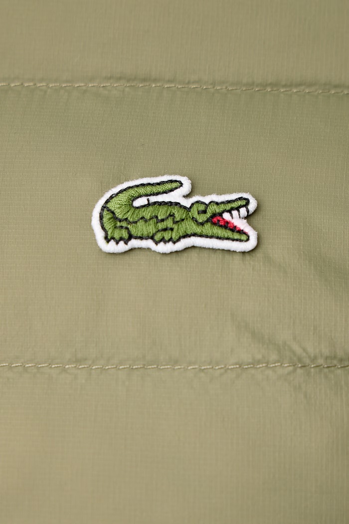 Kurtka pikowana męska Lacoste zielony BH8714