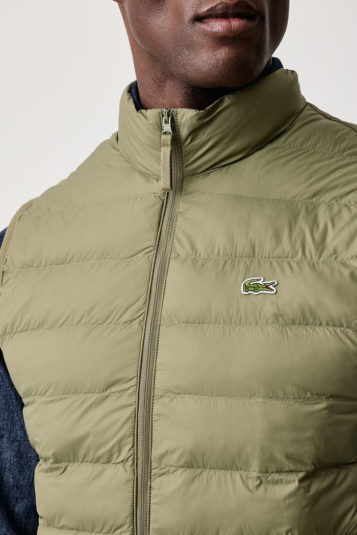 Bezrękawnik męski Lacoste BH8693 zielony