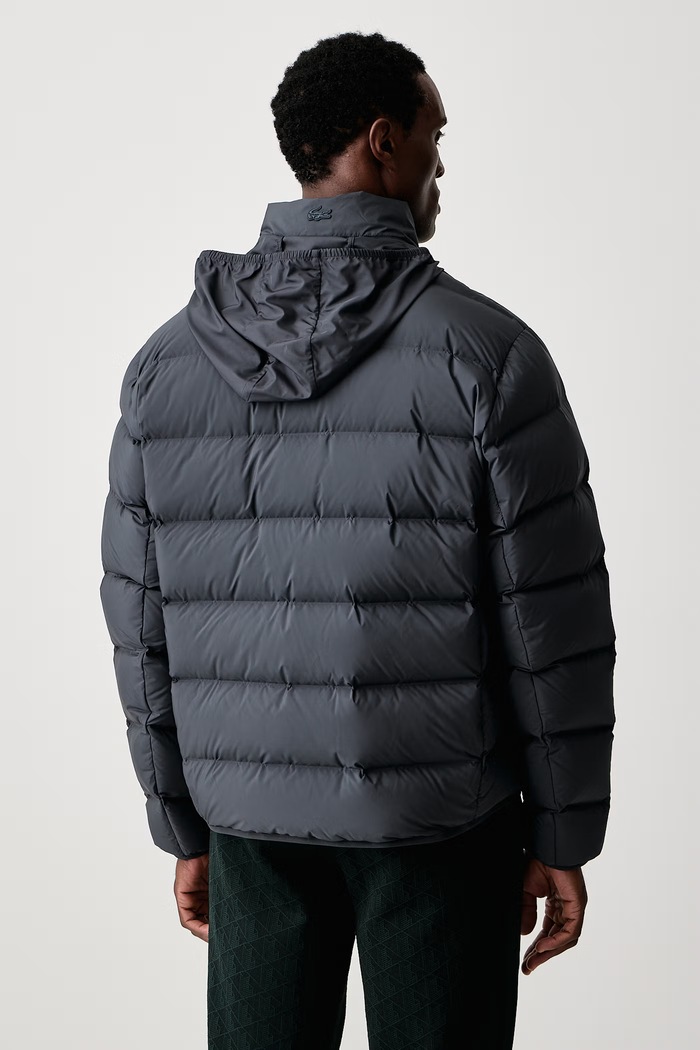 Odzież Lacoste Kurtka puchowa męska BH8691 szary