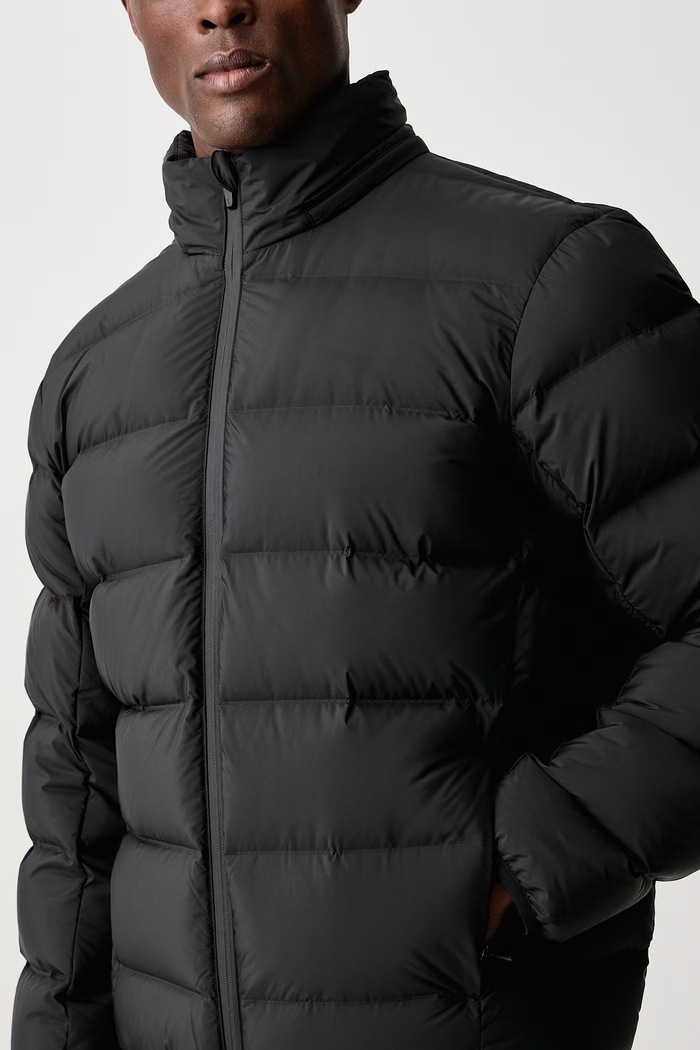 Kurtka puchowa męska Lacoste BH8691 czarny