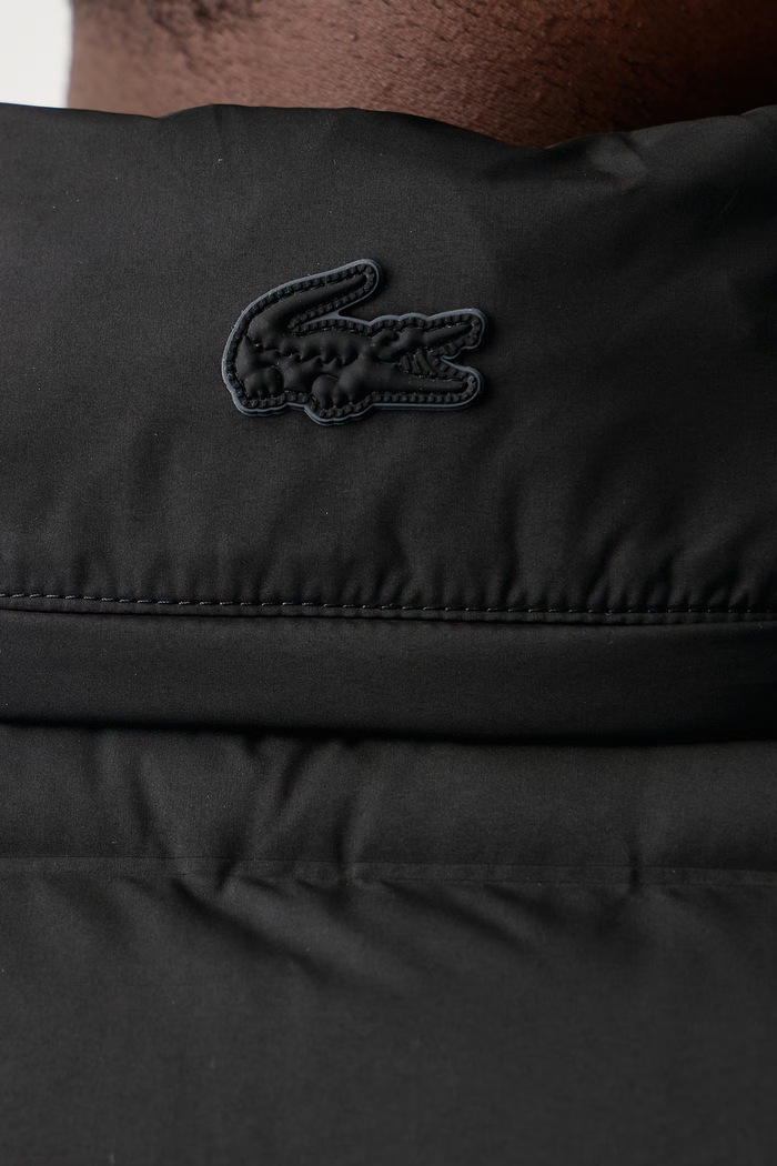 Kurtka puchowa męska Lacoste czarny BH8691