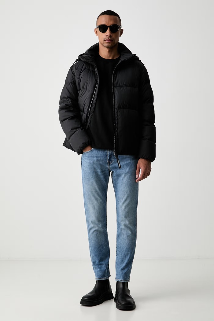 Marc O'Polo kurtka puchowa 5000011055 czarny AW26