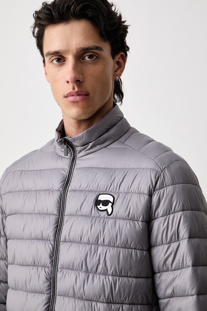 Karl Lagerfeld kurtka przejściowa męska szary 561590.505710