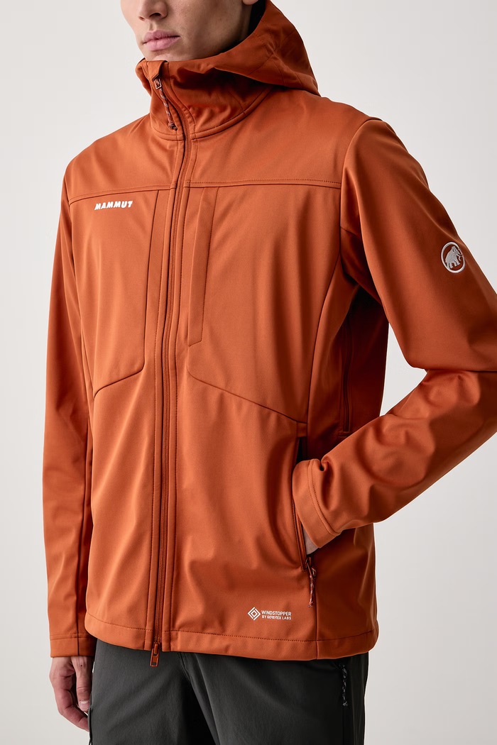 Kurtka trekkingowa męska Ultimate VIII Mammut 1011.02670 pomarańczowy