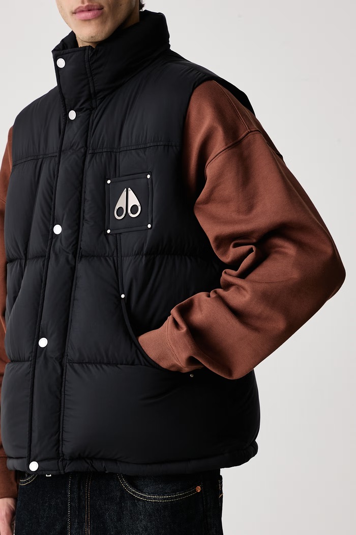 Bezrękawnik puchowy męski MOOSE KNUCKLES M36MV459 czarny