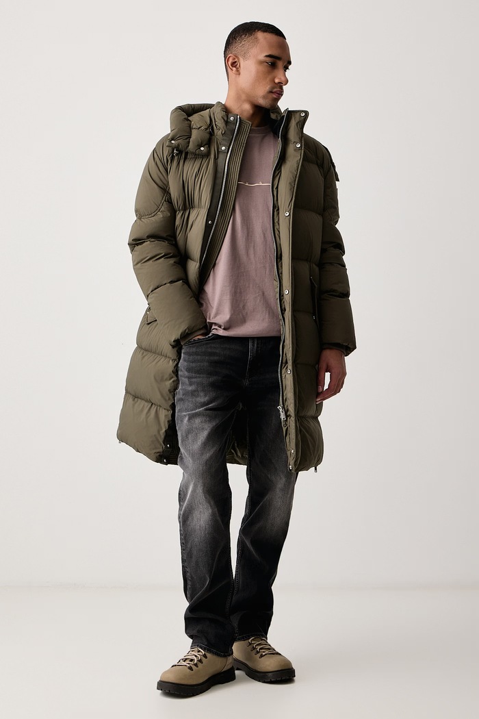 MOOSE KNUCKLES Kurtka puchowa męska M36MP210 zielony AW26